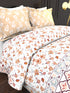 The White Moss DC London Double Bed 100% Cotton bedsheet with 2 pillow covers